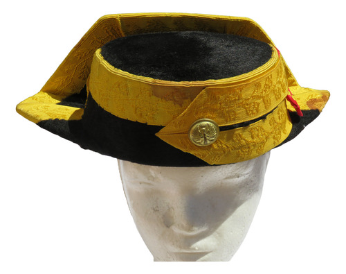 Tricornio De Gala Guardia Civil Época 1960 (Usado)