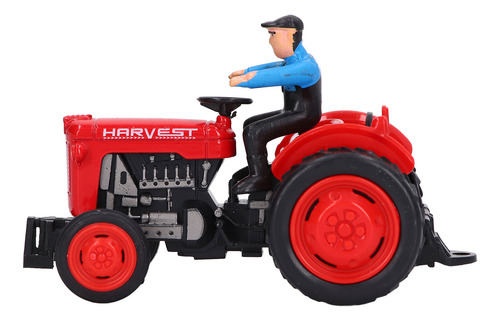 Modelo De Vehículo De Simulación Red Red Kids Farm Tractor T
