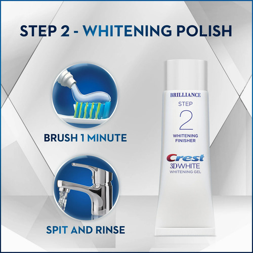 Kit Crest 3d White Limpieza Profunda, Blanqueamiento Diario