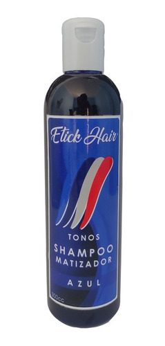 Shampoo Matizador Azul Etick Hair X 300ml Uso Profesional