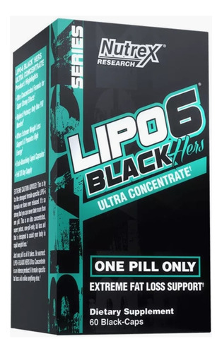 Lipo 6 Black Hers Ultra Concentrado 60 Caps.