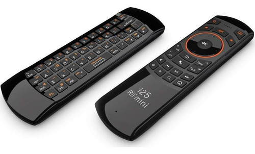 Teclado Inalámbrico Rii Mini K25 3 En 1 Con Control Remoto
