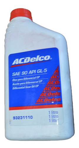 Óleo Câmbio Manual Diferencial Sae90 Ac Delco S10 1995/11