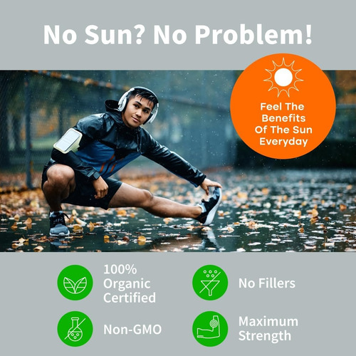 Gotas Orgánicas De Vitamina D3 K2 Con Aceite Mct + Omega 3