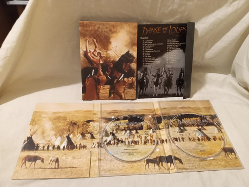 Pelicula Dvd Danza Con Lobos 2 Discos Edición Francesa. (Usado)