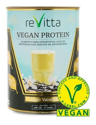 Proteína Vegana Vegan Protein 600 Grs. 17 Servicios