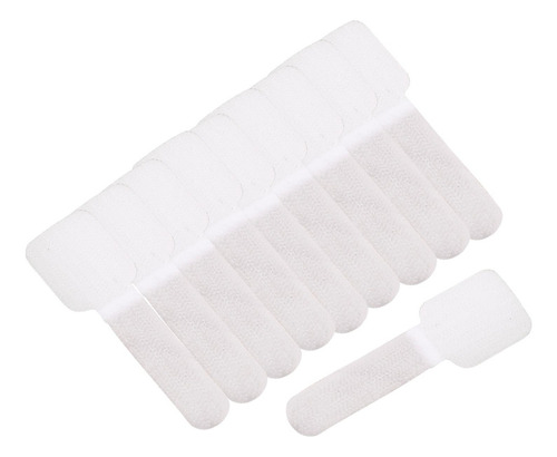 4 Paquete De 2-6 Bridas Reutilizables Para Cables 4 Piezas