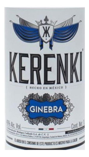 Pack De 2 Ginebra Kerenki 1 L