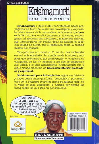 Krishnamurti Para Principiantes - Juan Carlos Kreimer - Mart