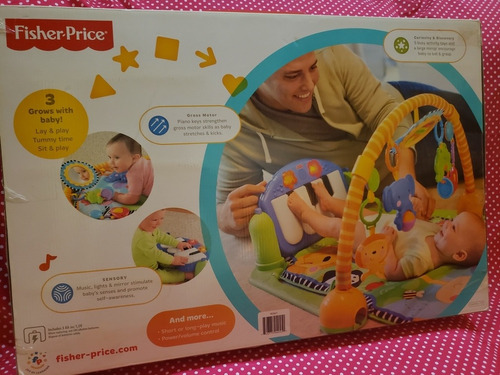 Imagen 3 de 8 de Gymnasio Y Piano De Fisher Price
