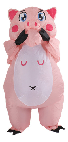 Muñeca Inflable Con Disfraz De Cerdo Rosa De Unveil
