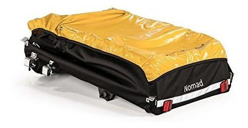 Imagen 8 de 8 de Remolque Para Bicicleta Amarillo / Negro