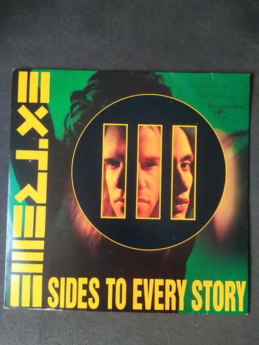 Lp Vinil Extreme- Iii Sides To Every Story- Duplo Encarte (Usado)