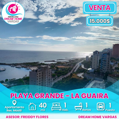 Apartamento En Venta Residencias Mástil , Playa Grande  La Guaira