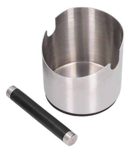 Cubo De Basura De Caucho De Acero Inoxidable Para Café Molid