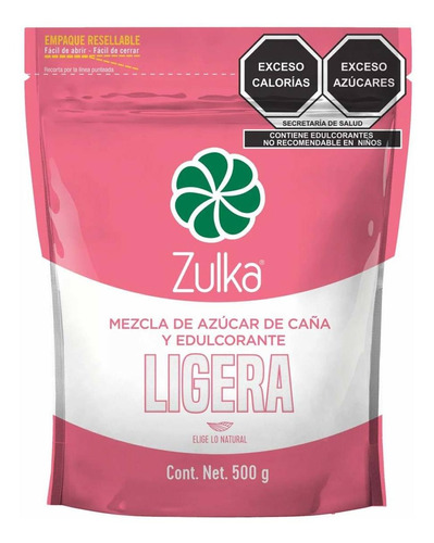 Azúcar Zulka Baja En Calorías 500g