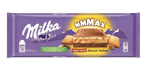 Chocolate Milka Biscuit De Austria X 300grs