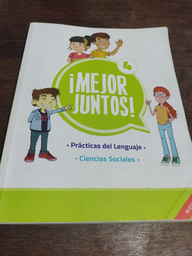 ¡mejor Juntos! 4. Cs. Sociales/pLG. Stella. Usado . Olivos.