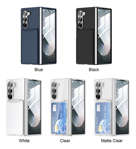 Funda Tipo Tarjeta 2025 Para Samsung Galaxy Z Fold 5 6, A La Moda, Originalidad, Funda De Pc, Fundas Antidetonantes Para Z Fold5