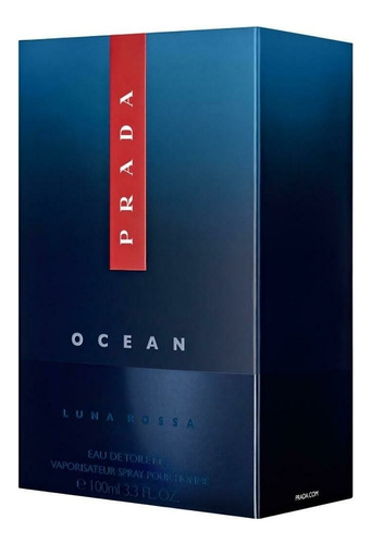 Prada Luna Rossa Ocean Eau De Toilette 100ml