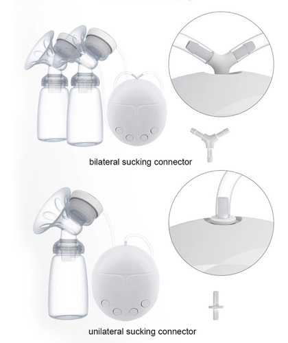 Extractor De Leche Eléctrico Con 2 Almohadillas Frío/calor