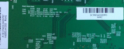 Main Vizio 6m03a0000s00j / Te.mt5597.ec762 / Modelo V655-g9 (Usado)