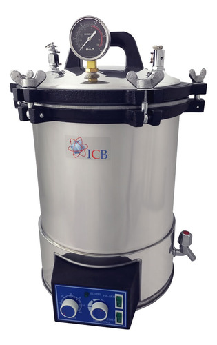 Autoclave Esterilizador De Vapor Para Laboratorio De 18lts