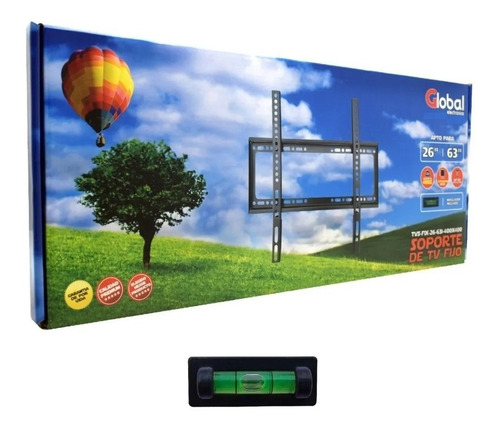Imagen 1 de 10 de Soporte Tv Lcd Plasma Fijo 45kg De 26 A 63 Vesa 400x400