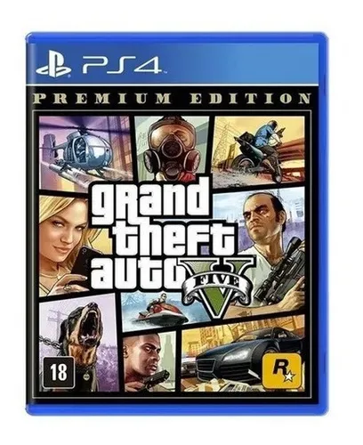 comprar Gta 5 Ps4 Grand Theft Auto V Fisico  Rg