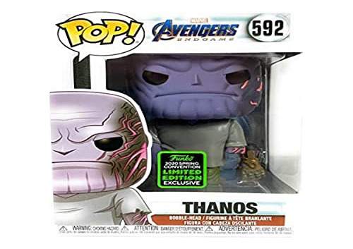 Funko Pop! Avengers Endgame - Thanos (eccc) Exclusiva Kr5cp