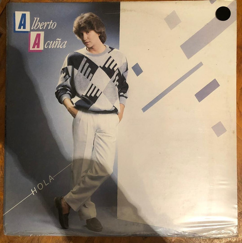 Disco Lp - Alberto Acuña / Hola. Album (1987)