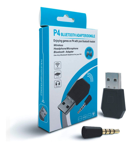 Adaptador Usb Bluetooth 4.0 Dongle Play 4 Juego Pc 