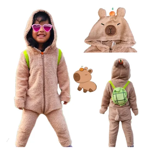 comprar Capibara Disfraz De Peluche Para Niños C\u002Fmochilita Tortuga comprar Capibara Disfraz De Peluche Para Niños C\u002Fmochilita Tortuga