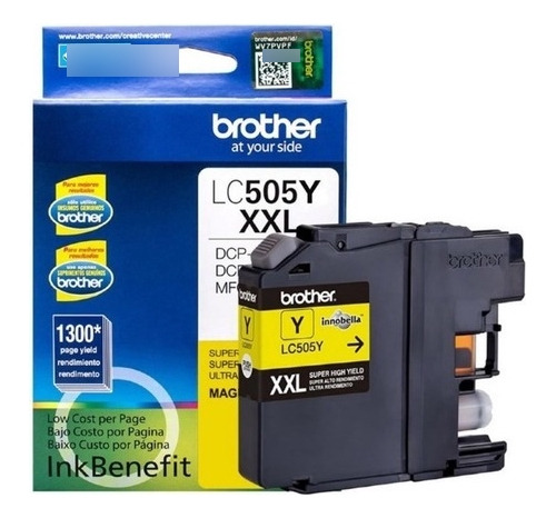 Tinta Brother Lc-505y Yellow