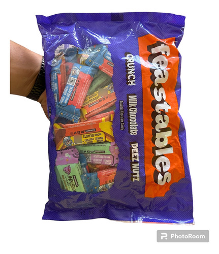 Bolsa De Chocolate Mr Beast Con 3 Sabores 50pz Contiene