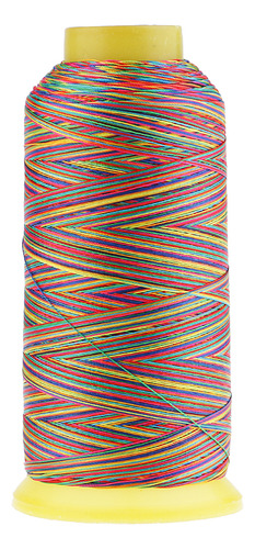 Linha De Máquina De Costura Overlocking Colorida 150d Para