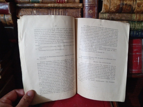 Instrucciones Jueces Registro Civil Extranjeros 1910 (Usado)