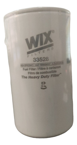 Imagen 1 de 3 de Filtro Combustible Wix 33528 Motores Caterpillar (2micrones)