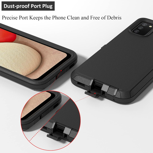Funda Niubity Para Teléfono Celular Samsung Galaxy A02s De 6