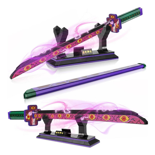 Toy Player Demon Slayer Kokushibou Sword Building Set Compat