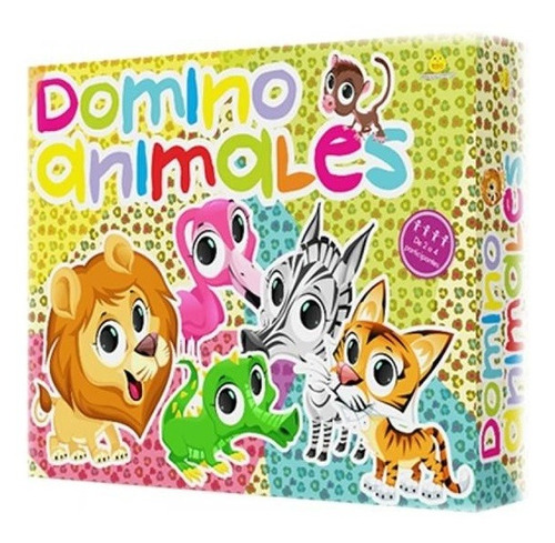 Domino Animales Juego De Mesa Y337