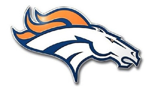 Denver Broncos Color Auto Emblema