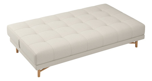 Sofá Cama Bossa Nova 1,90 No Linho Várias Cores