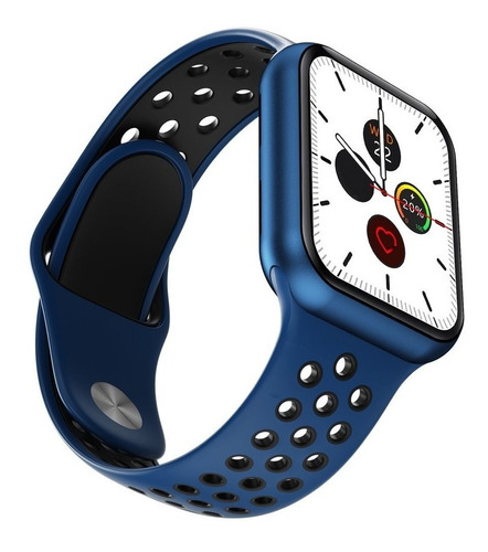 Reloj Inteligente Bluetooth Llamadas Hw26 Full Touch - Azul