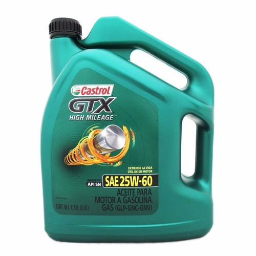 Aceite Castrol Gtx H.m (multigrado) Garrafa 3 Pzs