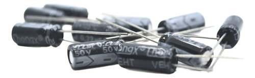 Capacitor Electrolítico 0.22uf 50v 10 Piezas