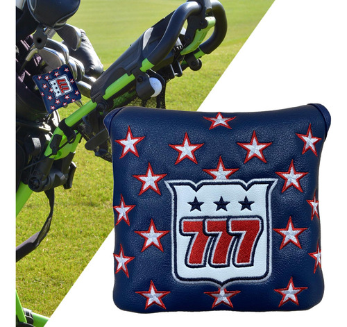 Golf Putter Head Cover Regalo De Golfista 14x13cm Cuadrado