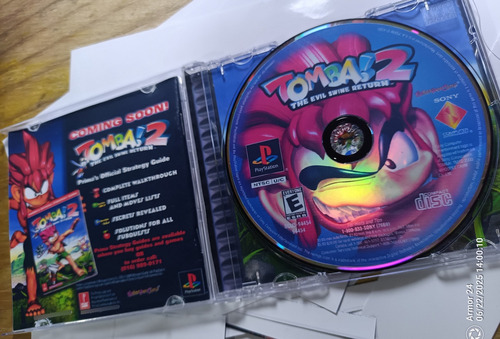 Tomba! 2 Ps1 Repro Generico (chip Necesario)