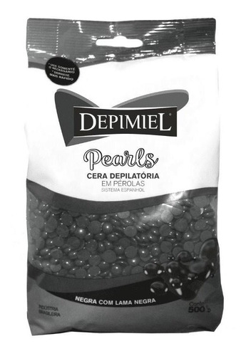 Cera Para Depilacao Depimiel Lama Negra 500g