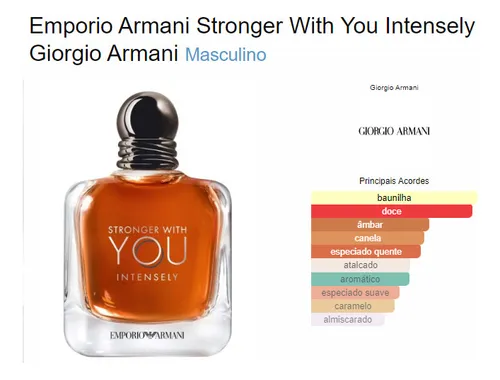 Perfume Stronger With You Intensely Masculino Eau De Parfum Perfume Stronger With You Intensely Masculino Eau De Parfum